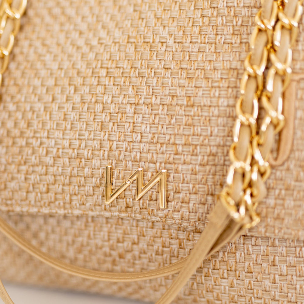 Bolsa Kate Tressê Palha