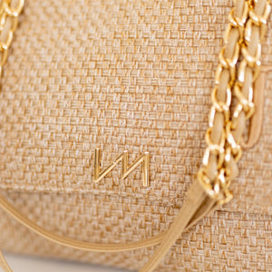 Bolsa Kate Tressê Palha