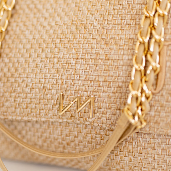 Bolsa Kate Tressê Palha