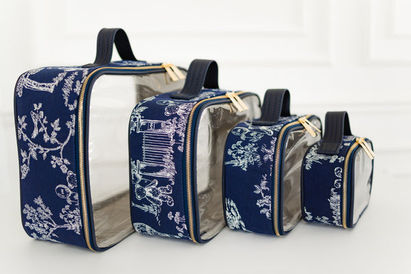 Kit Organizadores Cristal Le Petit Marinho