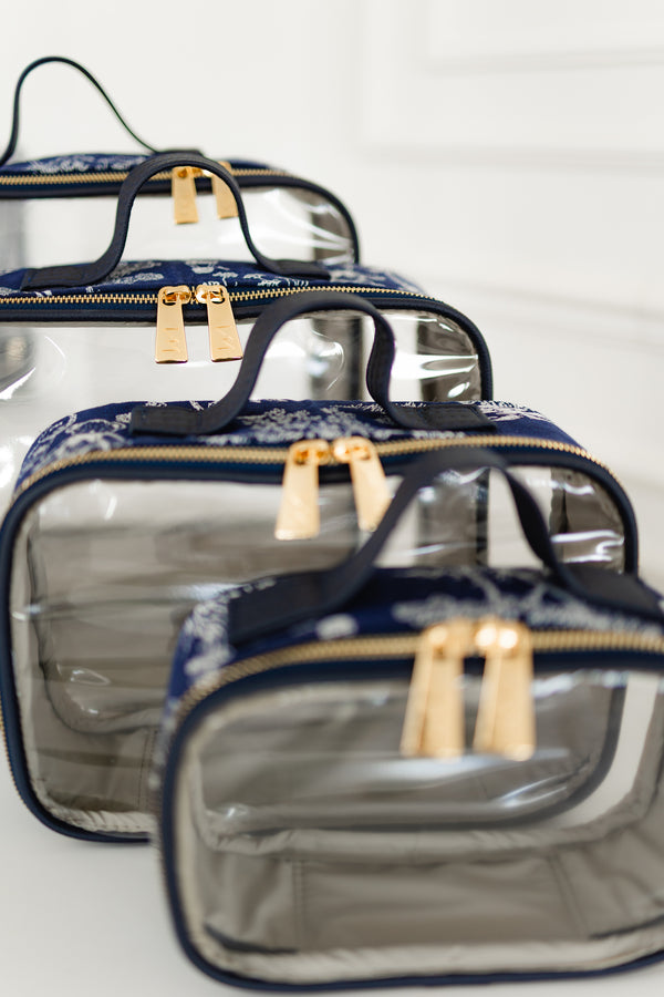 Kit Organizadores Cristal Le Petit Marinho