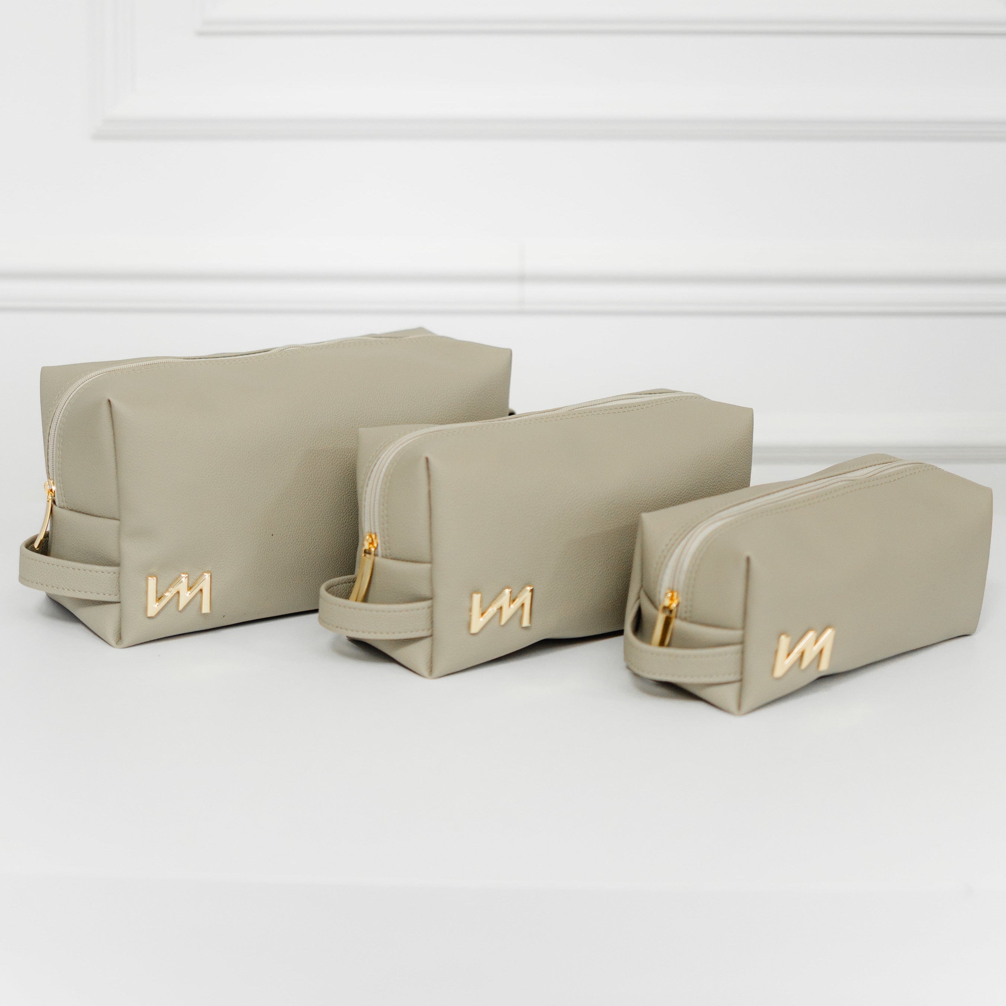 Kit Necessaire Ella Cinza