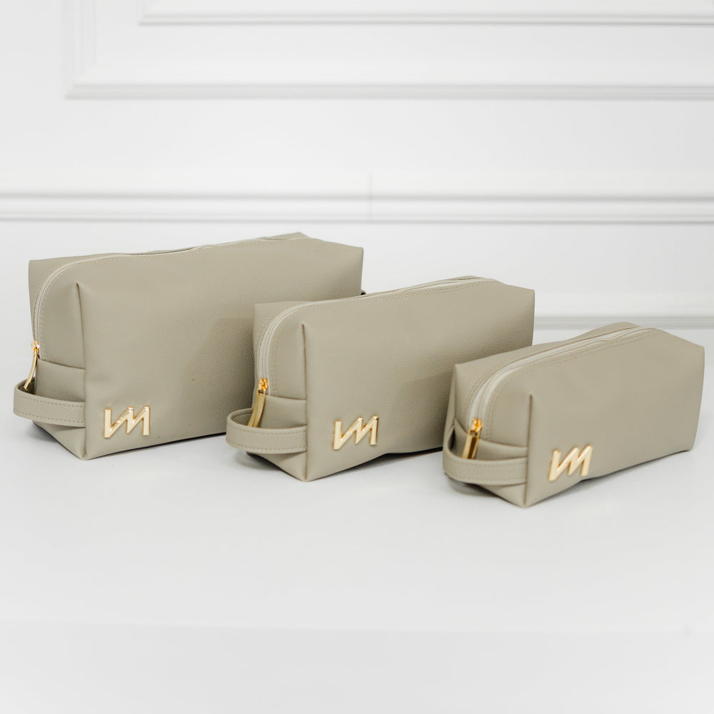 Kit Necessaire Ella Cinza