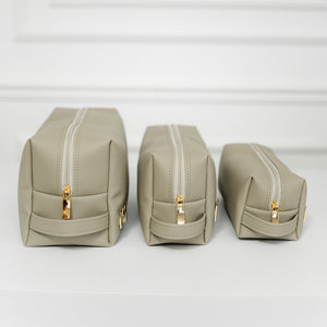 Kit Necessaire Ella Cinza