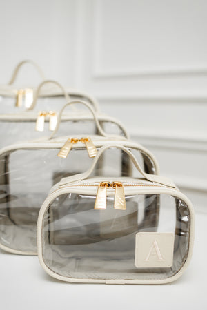 Kit Organizadores Cristal Le Petit Bege