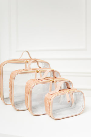 Kit Organizadores Cristal Urban Chic Rosé
