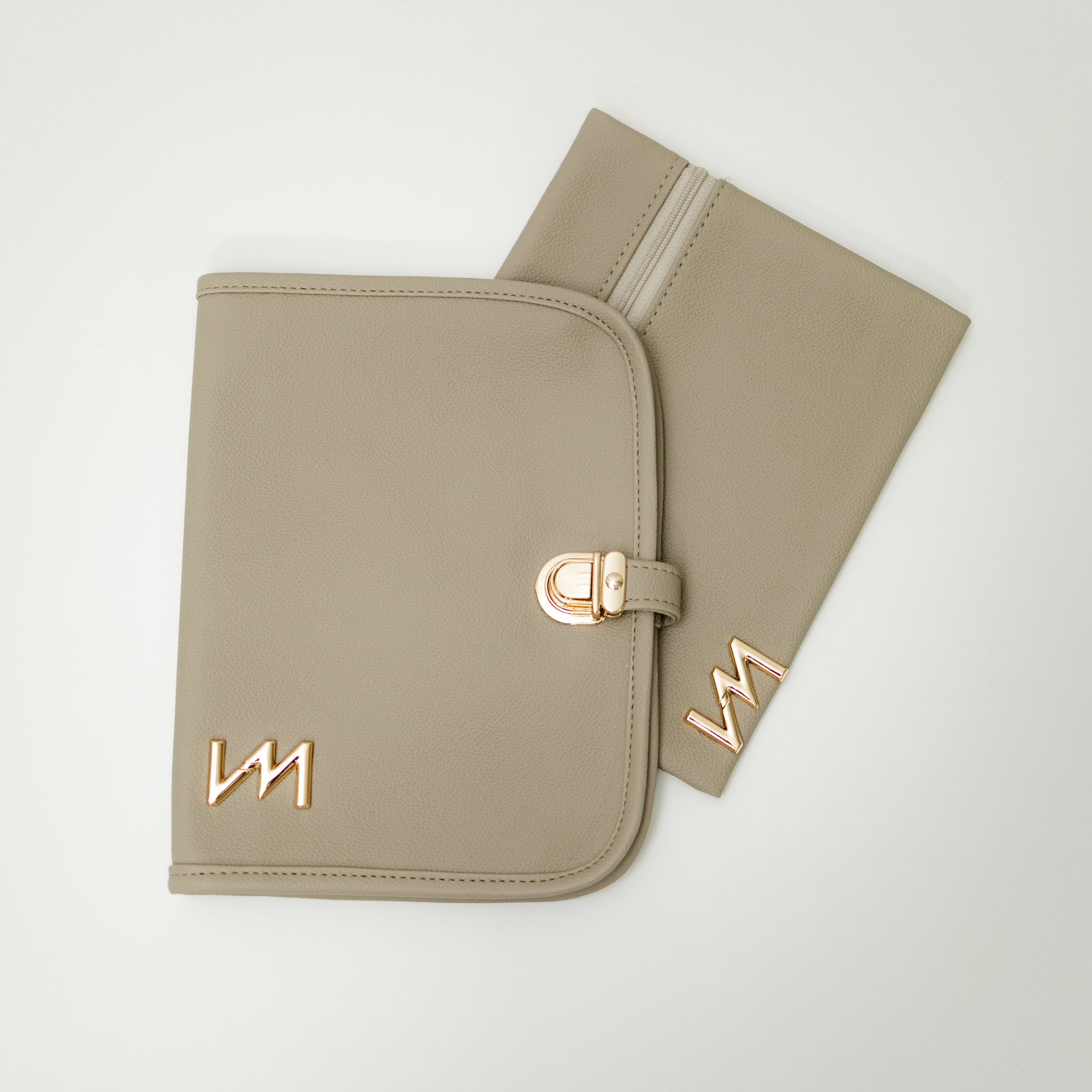 Kit Porta Documentos Ella Cinza