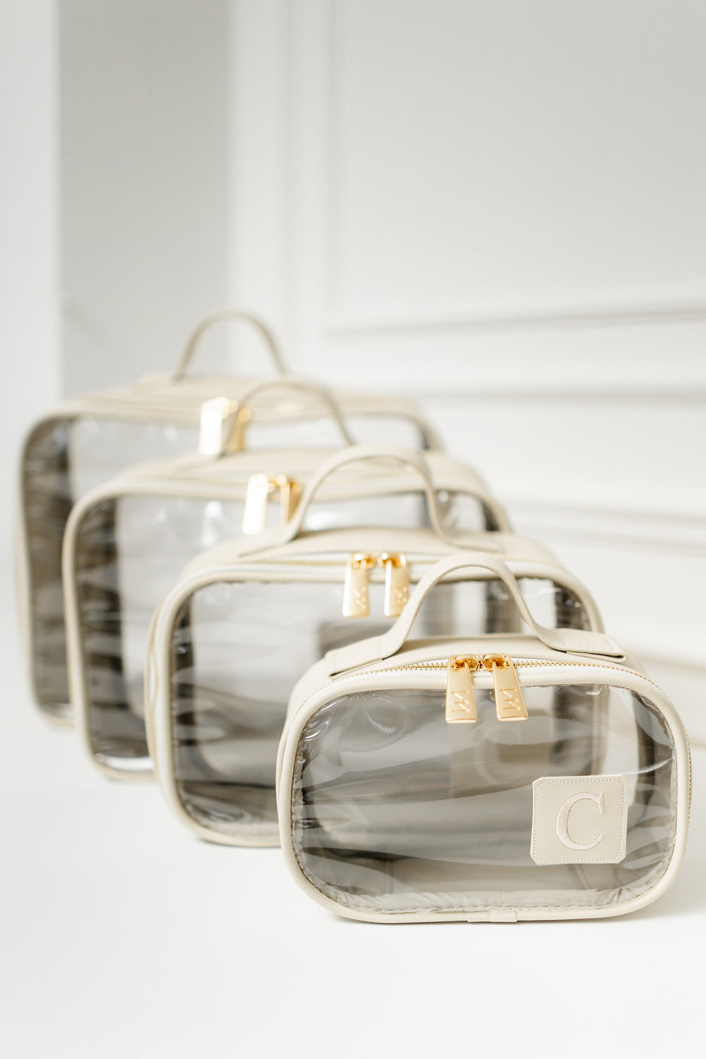 Kit Organizadores Cristal Ella Off White