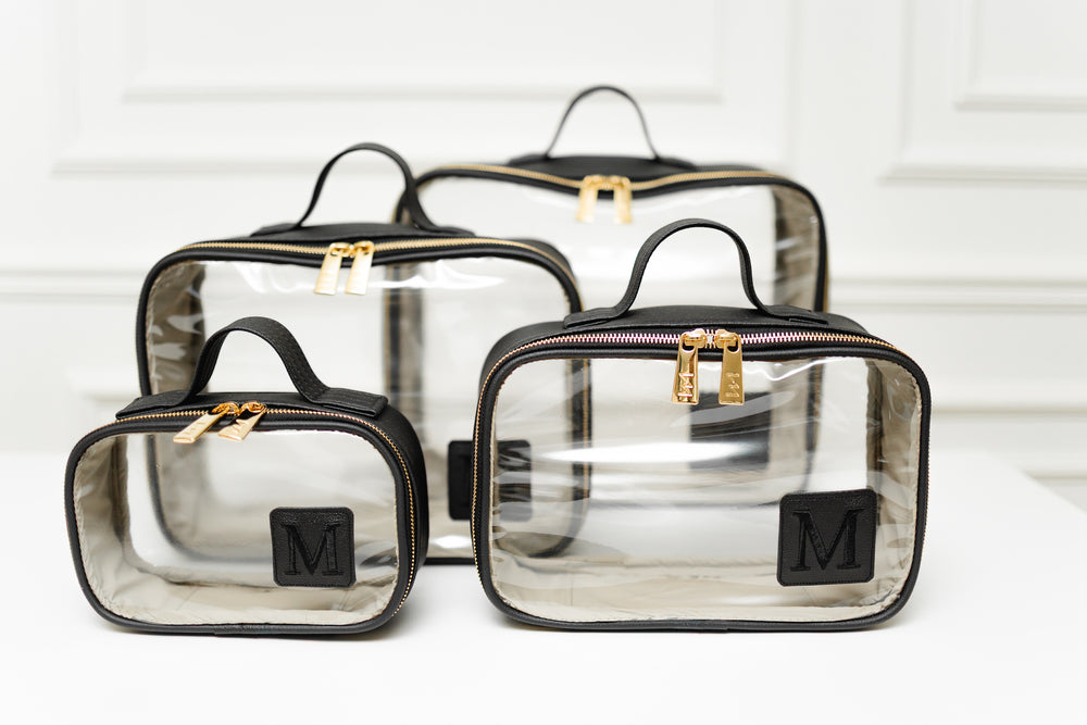 Kit Organizadores Cristal Ella Preto