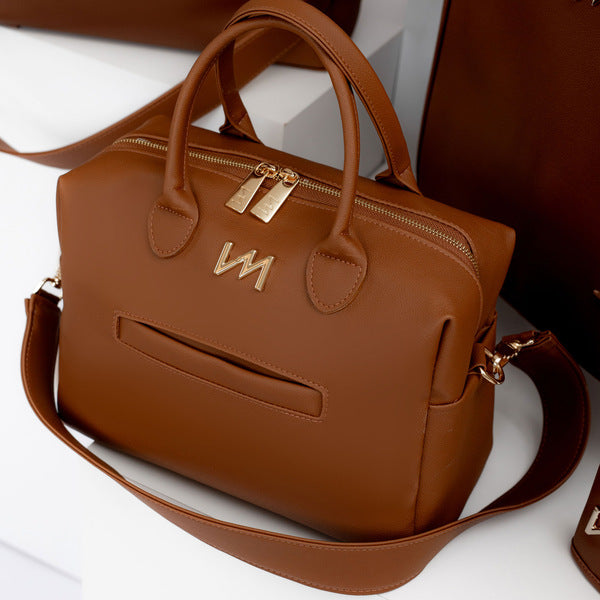 Bolsa Madison Mini Ella Caramelo