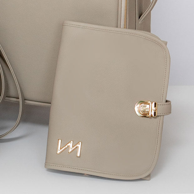 Kit Porta Documentos Ella Cinza