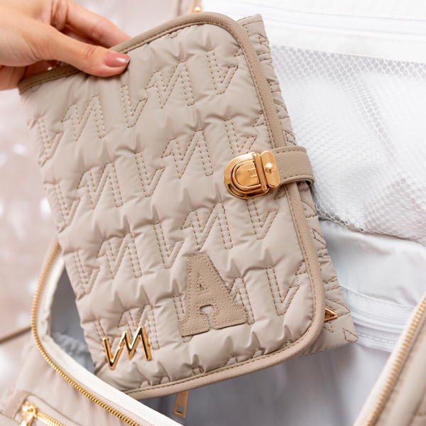 Kit Porta Documentos Urban Chic Bege