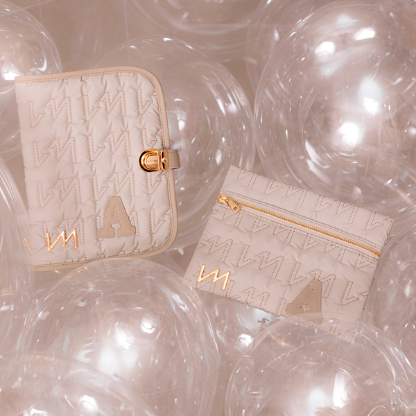 Kit Porta Documentos Urban Chic Bege