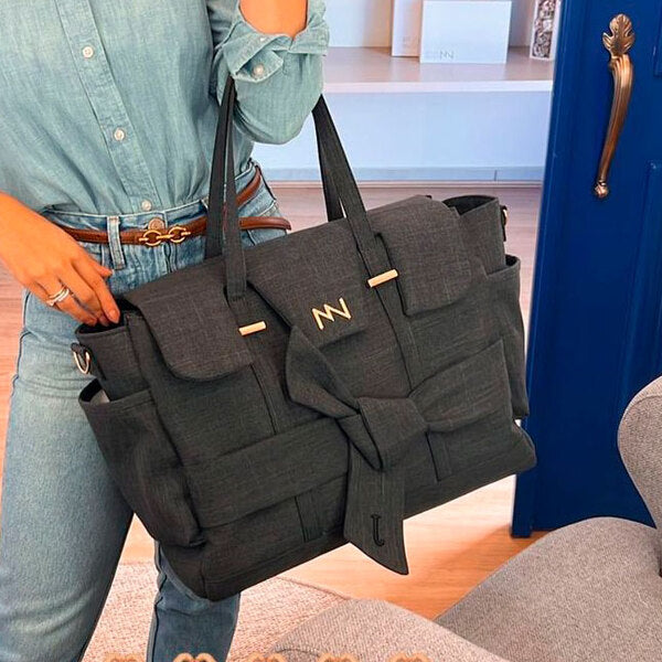 Bolsa Cleo Nós Preto