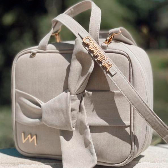 Frasqueira Térmica Nós Bege