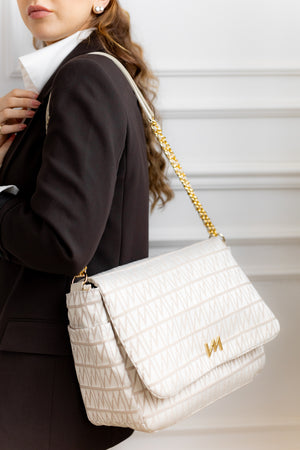Bolsa maternidade Kate Origem Bege