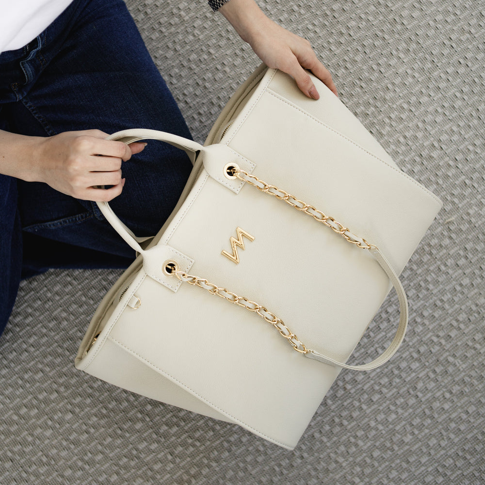 Bolsa Cloé Ella Off White