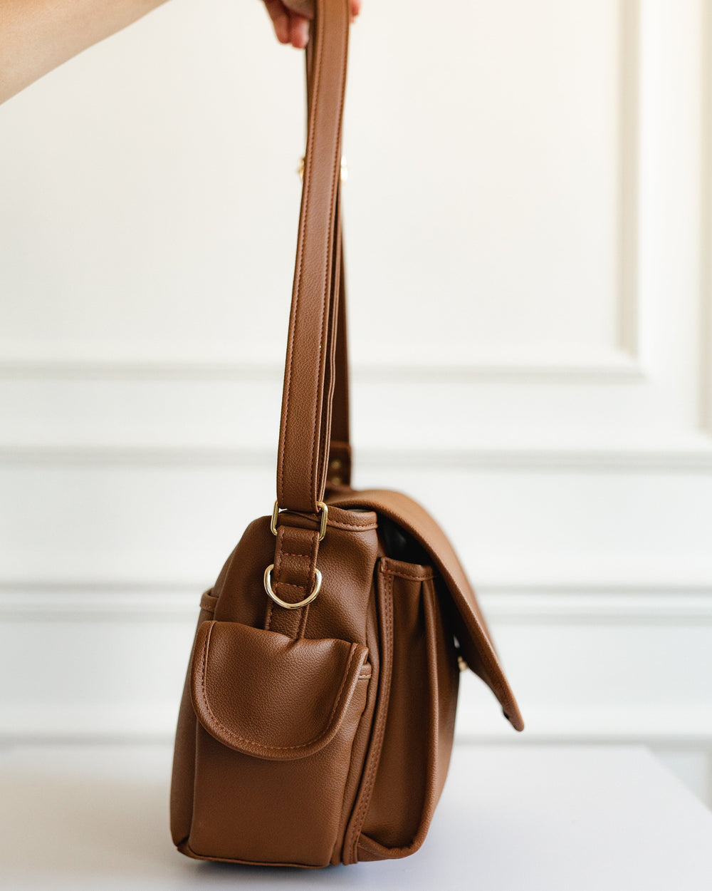 Bolsa Louise Mini Ella Caramelo