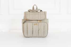 Mochila maternidade  2 em 1 Urban Chic Bege - Pronta Entrega