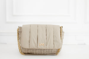 Bolsa maternidade Kate  Urban Chic Bege - Pronta Entrega
