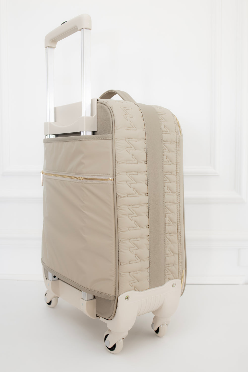 Mala maternidade de Rodinhas Urban Chic Bege