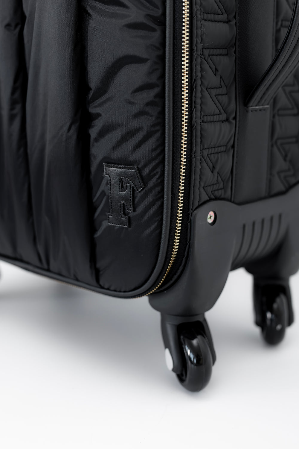 Mala maternidade de Rodinhas Urban Chic Preto