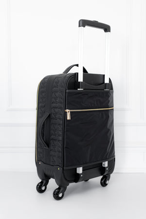 Mala maternidade de Rodinhas Urban Chic Preto