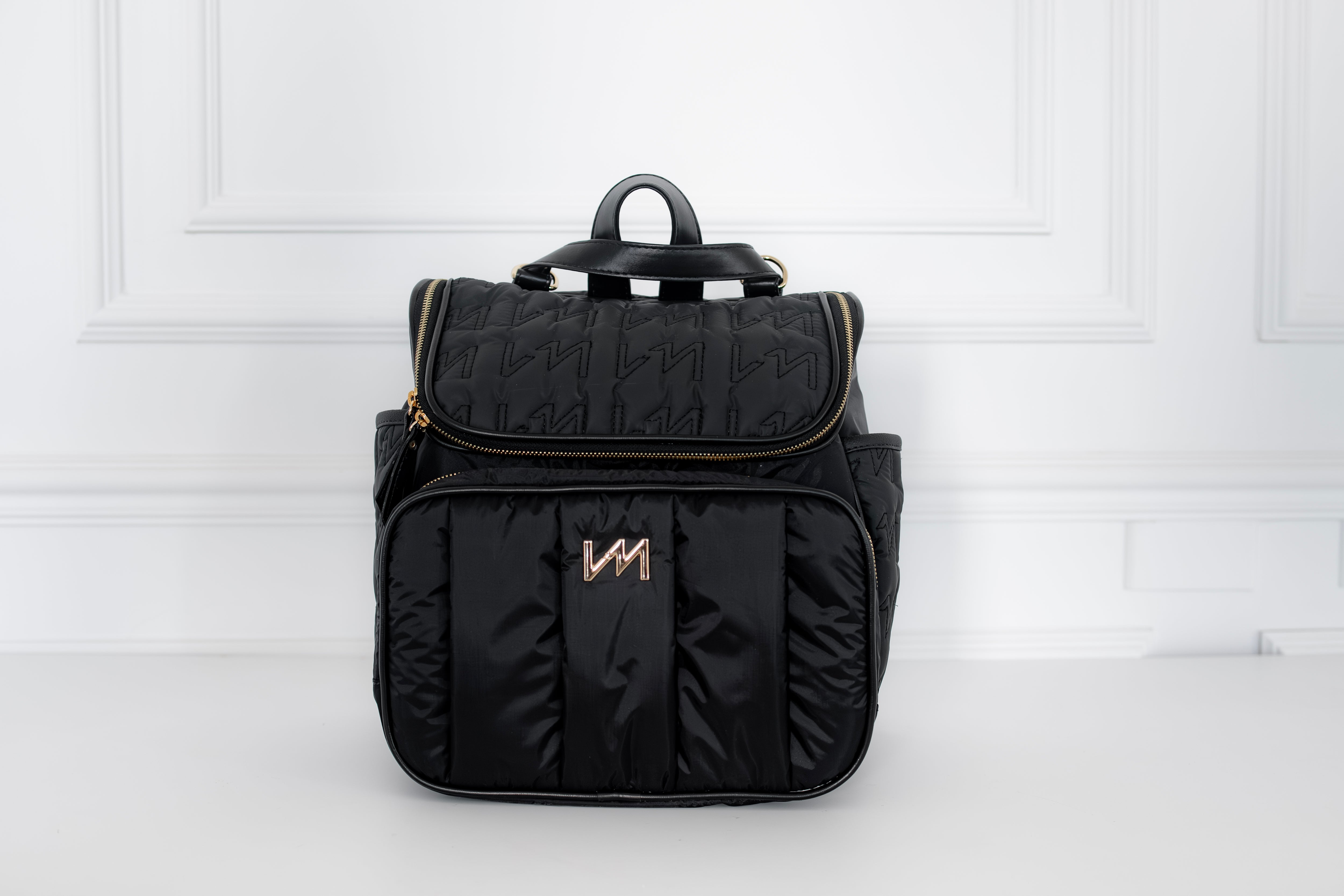 Mochila maternidade 2 em 1 Urban Chic Preto