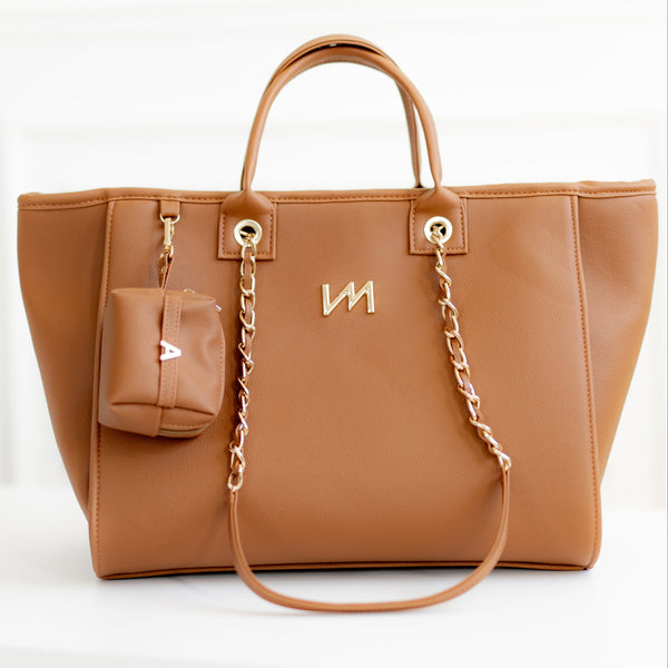 Bolsa Cloé Ella Caramelo