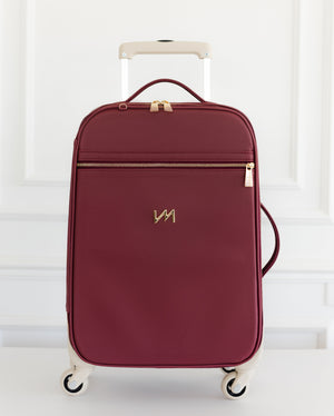 Mala de Rodinhas Ella Bordô