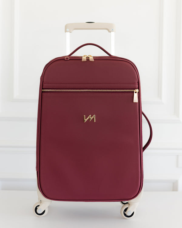 Mala de Rodinhas Ella Bordô