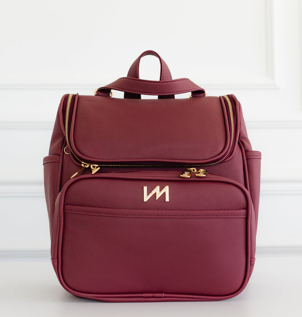 Mochila 2 em 1 Ella Bordô