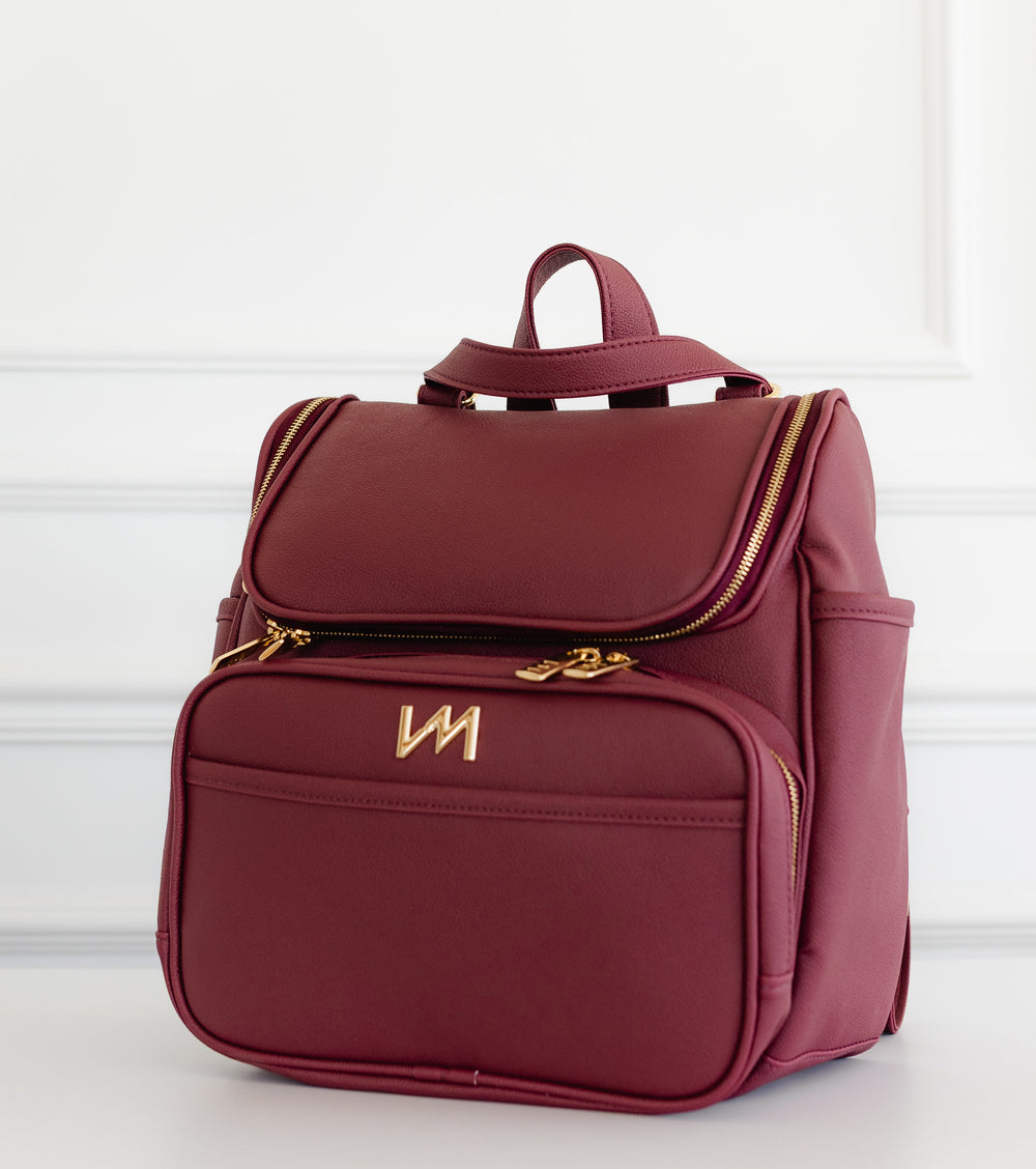 Mochila 2 em 1 Ella Bordô
