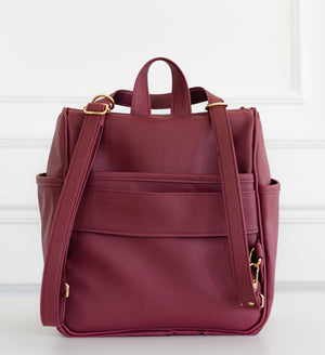 Mochila 2 em 1 Ella Bordô