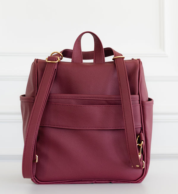 Mochila 2 em 1 Ella Bordô