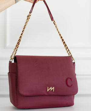 Bolsa Kate Ella Bordô