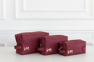 Kit Necessaire Ella Bordô