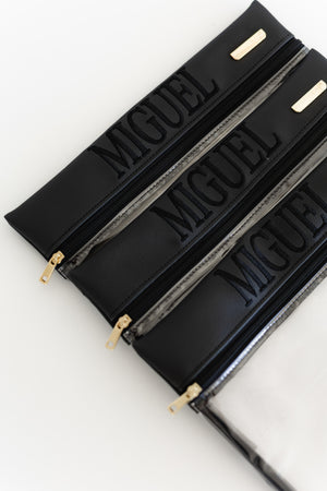 Kit de Organizadores Porta Look Ella Preto