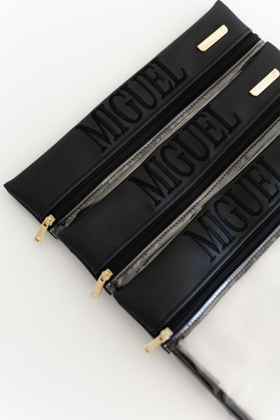 Kit de Organizadores Porta Look Ella Preto