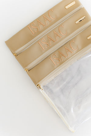 Kit de Organizadores Porta Look Ella Bege