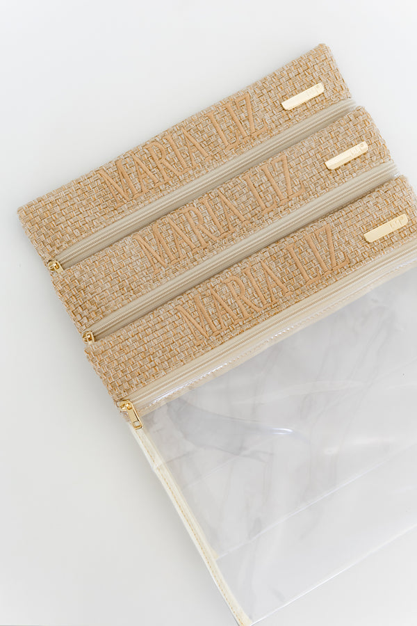 Kit de Organizadores Porta Look Tressê Palha