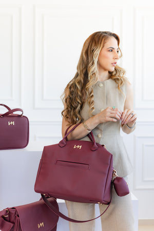 Bolsa Madison Ella Bordô - Pronta Entrega -