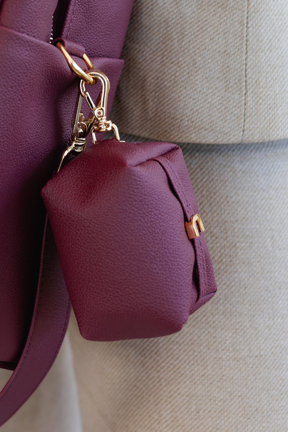 Porta Chupetas Ella Bordô