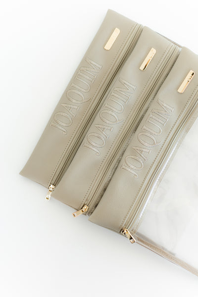 Kit de Organizadores Porta Look Ella Cinza