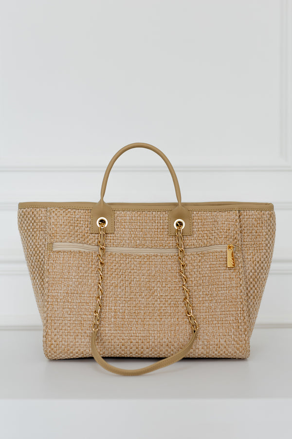 Bolsa Cloé Tresse Palha