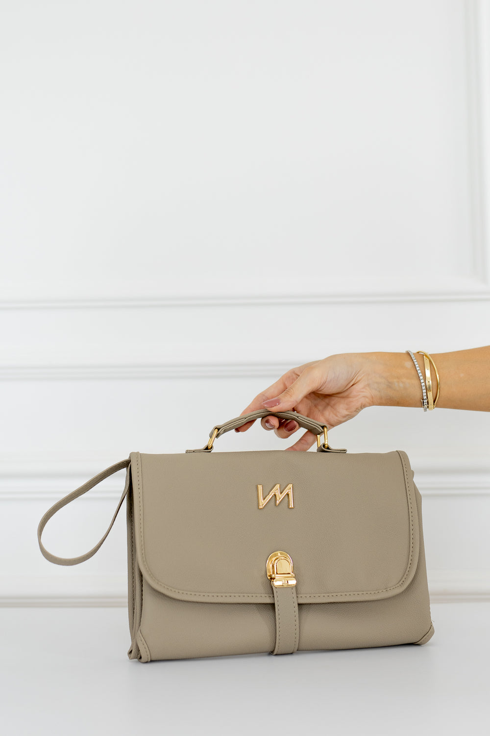 Trocador Portátil Ella Cinza