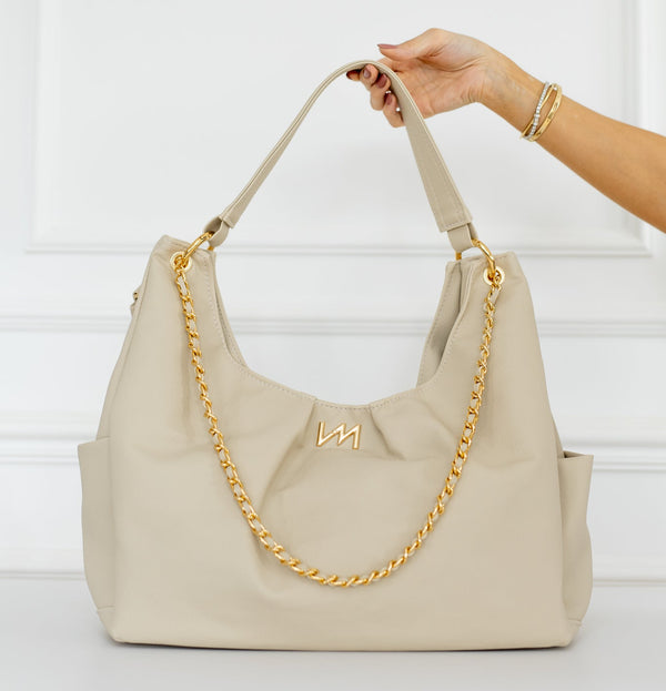 Bolsa Madeleine Ella Off White
