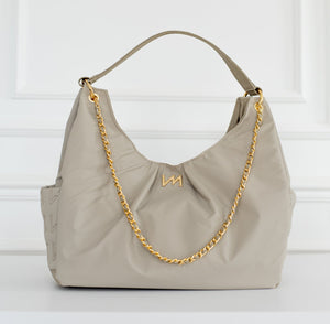 Bolsa Madeleine Urban Chic Bege - Pronta Entrega