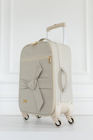 Mala de Rodinhas Nós Bege