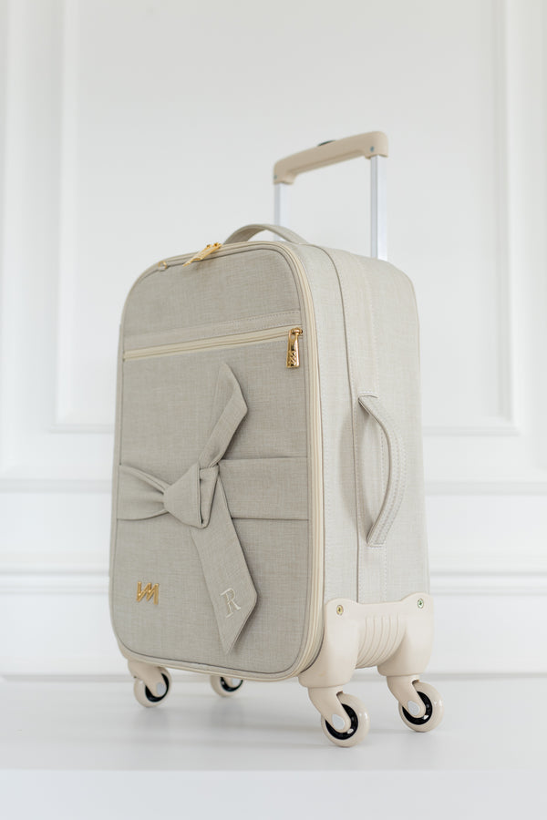 Mala de Rodinhas Nós Bege